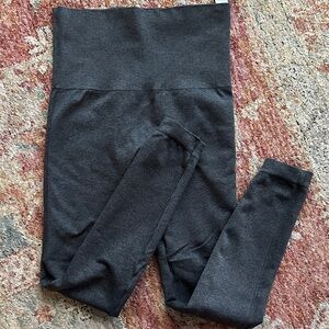 SPANX High-Waist Charcoal Leggings